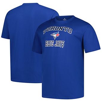 Men's Profile Royal Toronto Blue Jays Big & Tall Heart & Soul T-Shirt