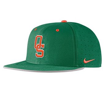 Men's Nike Green Oklahoma State Cowboys 2025��On-Field True Performance Baseball Fitted Hat