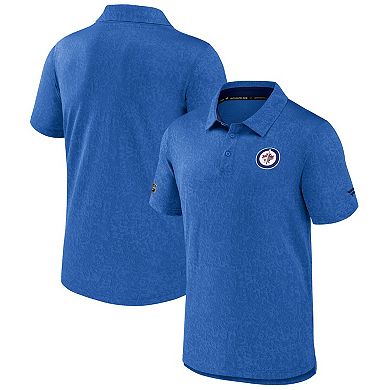 Men's Fanatics Light Blue Winnipeg Jets Authentic Pro Anniversary Polo