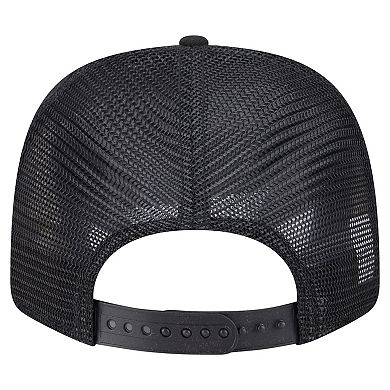 Men's New Era Black Baltimore Ravens Main Trucker 9SEVENTY Stretch-Snap Hat