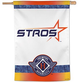 "WinCraft Houston Astros 2025 City Connect 28"" x 40"" Single-Sided Vertical Banner"