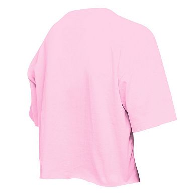 Girls Youth New Era Light Pink Philadelphia Phillies Flip Sequin Team T-Shirt