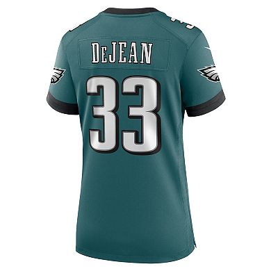Women's Nike Cooper DeJean Midnight Green Philadelphia Eagles Team Game Jersey