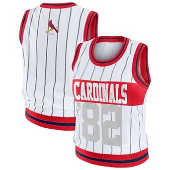 Women's WEAR by Erin Andrews White St. Louis Cardinals Sporty Tank Top