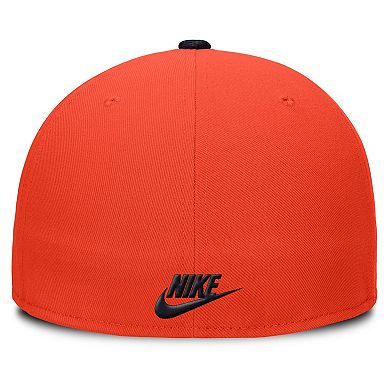Men's Nike Orange Detroit Tigers True Performance Fitted Hat