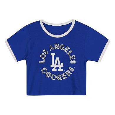 Toddler Blue Los Angeles Dodgers Double Run T-Shirt & Shorts Set