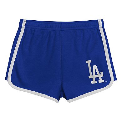 Toddler Blue Los Angeles Dodgers Double Run T-Shirt & Shorts Set