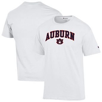 Men's Champion White Auburn Tigers Arched Logo T-Shirt