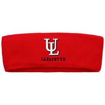 Men's Top of the World Red Louisiana Ragin' Cajuns Team Logo Knit Headband