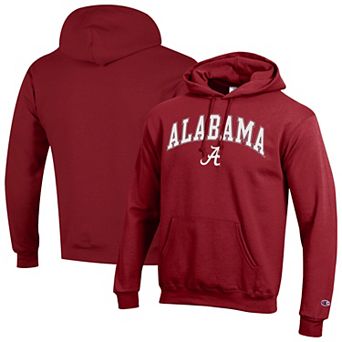 Men's Champion Crimson Alabama Crimson Tide Arch Over Logo Pullover Hoodie