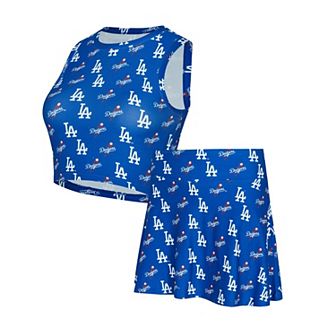 Women's Concepts Sport Royal Los Angeles Dodgers Knit Tank Top & Skort Set