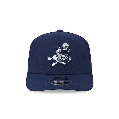 Men's New Era Navy Dallas Cowboys 9SEVENTY Stretch-Snap Trucker Hat