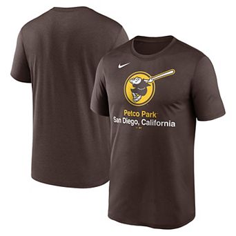 Men's Nike Brown San Diego Padres Stadium Legend Performance T-Shirt