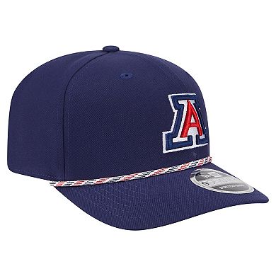 Men's New Era Navy Arizona Wildcats Game Day Multi-Rope 9SEVENTY Stretch-Snap Hat