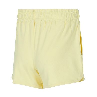 Women's Concepts Sport Yellow San Diego Padres Elevation Tri-Blend Long Sleeve Top & Shorts Set