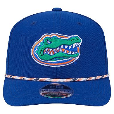 Men's New Era Royal Florida Gators Game Day Multi-Rope 9SEVENTY Stretch-Snap Hat