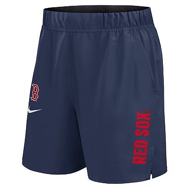 Men's Nike Navy Boston Red Sox Woven Victory Performance Shorts