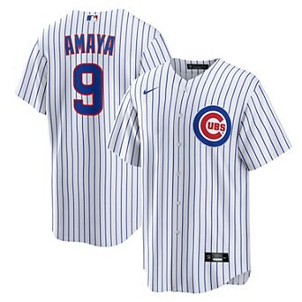 Men's Nike Miguel Amaya White Chicago Cubs Home Replica Jersey