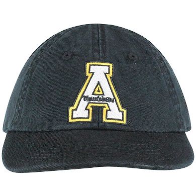 Infant Top of the World Black Appalachian State Mountaineers Mini Me Flex Hat