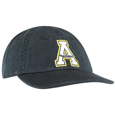 Infant Top of the World Black Appalachian State Mountaineers Mini Me Flex Hat