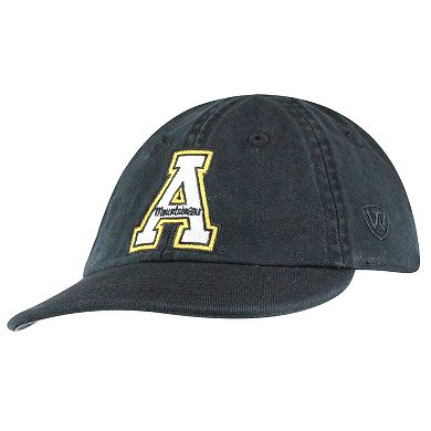 Infant Top of the World Black Appalachian State Mountaineers Mini Me Flex Hat