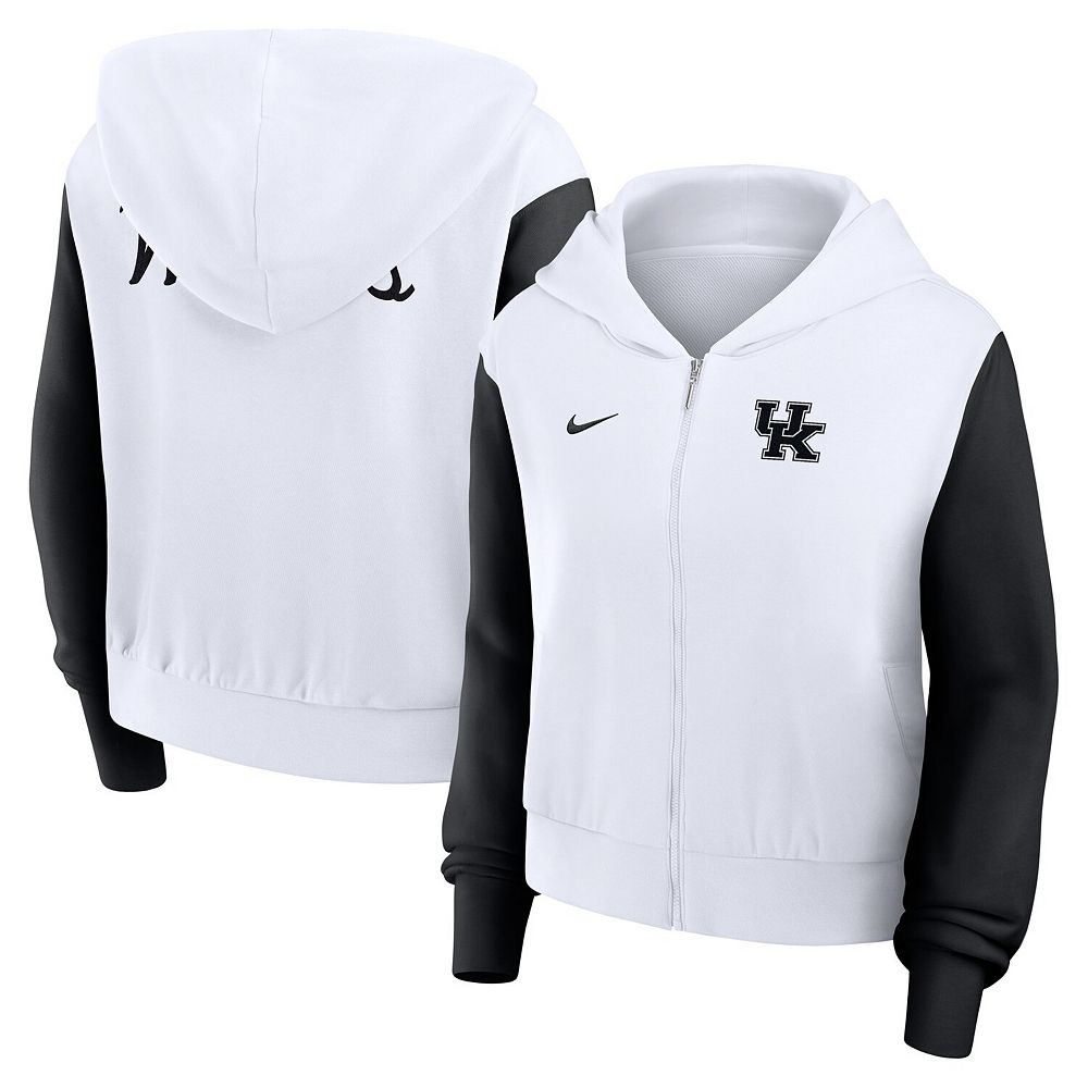 Women's Nike White Kentucky Wildcats Cropped Beyond Capability