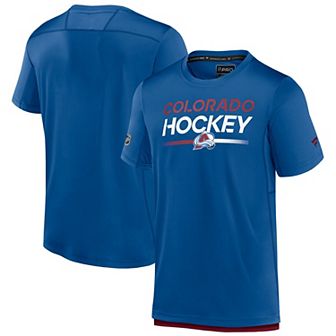 Men's Fanatics Blue Colorado Avalanche Tech T-Shirt