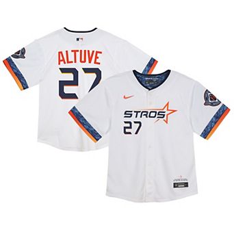 Toddler Nike Jose Altuve White Houston Astros 2025 City Connect Limited Player Jersey