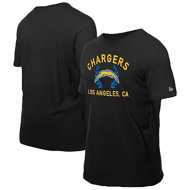 Men's New Era Black Los Angeles Chargers 2025 NFL Draft T-Shirt