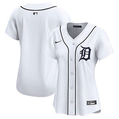 Women's Nike White Detroit Tigers Home Limited Jersey