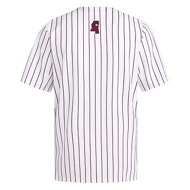 Men's adidas White Mississippi State Bulldogs Replica Baseball Jersey