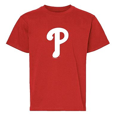 Youth Soft as a Grape Red/Gray Philadelphia Phillies Two-Pack T-Shirt Set