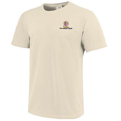 Men's Cream Loyola Chicago Ramblers Comfort Colors Mascot Overlay T-Shirt