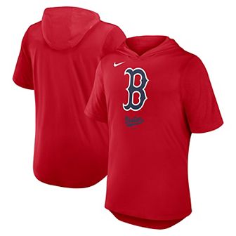 Men's Nike Red Boston Red Sox Tri-Blend Hoodie T-Shirt