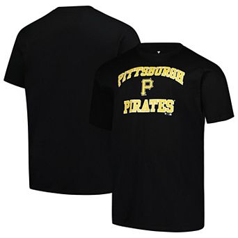 Men's Profile Black Pittsburgh Pirates Big & Tall Heart & Soul T-Shirt