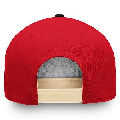 Men's Fanatics Cream/Red Ottawa Senators True Classic Snapback Hat