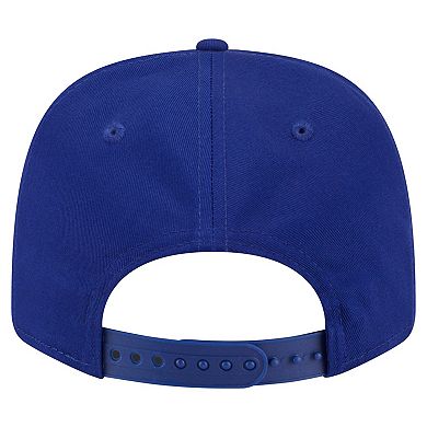 Men's New Era Royal Texas Rangers Circle Patch 9SEVENTY Stretch-Snap Hat