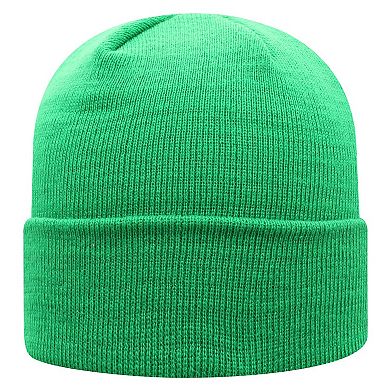 Men's Top of the World Kelly Green Marshall Thundering Herd Logo Cuffed Knit Hat
