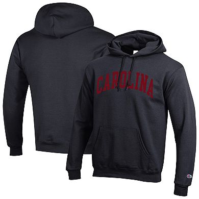 Men's Champion Black South Carolina Gamecocks Basic Arch Fleece Pullover Hoodie