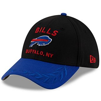 Men's New Era Black/Royal Buffalo Bills 2025 NFL Draft 39THIRTY Flex Hat