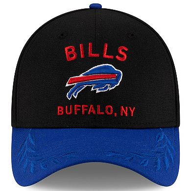 Men's New Era Black/Royal Buffalo Bills 2025 NFL Draft 39THIRTY Flex Hat
