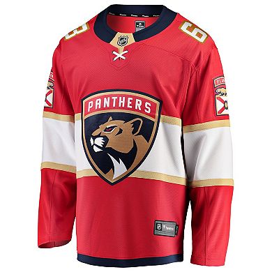 Men's Fanatics Brad Marchand Red Florida Panthers Home Breakaway Jersey