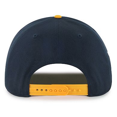 Men's '47 Navy/Gold Denver Nuggets Dropshadow Rope Hitch Adjustable Hat