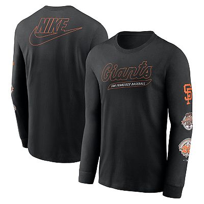 Men's Nike Black San Francisco Giants Cooperstown Collection
