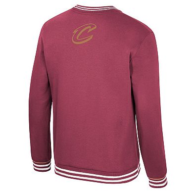 Unisex Stadium Essentials Wine Cleveland Cavaliers Half-Time 2 Pullover Sweatshirt