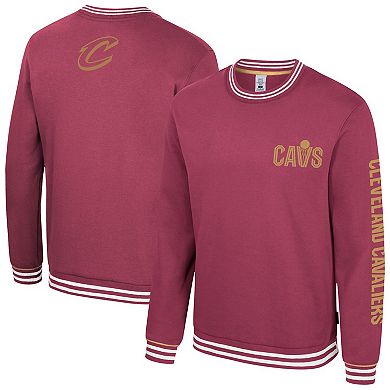 Unisex Stadium Essentials Wine Cleveland Cavaliers Half-Time 2 Pullover Sweatshirt