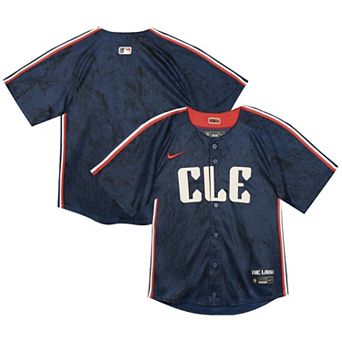 Toddler��Nike Navy Cleveland Guardians City Connect Team Limited Jersey