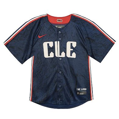 Toddler Nike Navy Cleveland Guardians City Connect Team Limited Jersey