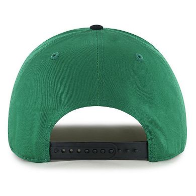 Men's '47 Kelly Green/Black Boston Celtics Dropshadow Rope Hitch Adjustable Hat