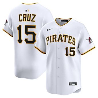 Men's Nike Oneil Cruz White Pittsburgh Pirates Alternate Limited Player Jersey